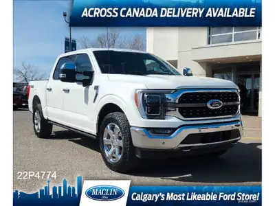  2022 Ford F-150 KING RANCH | TWIN ROOF | PRO POWER | MAX TOW