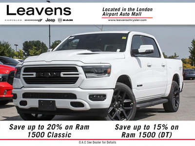2024 RAM 1500 Sport G/T PACKAGE | PANO ROOF | LEATHER