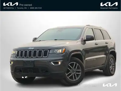 This accident-free 2021 Jeep Grand Cherokee Laredo 4x4 offers a renowned blend of on-road comfort an...