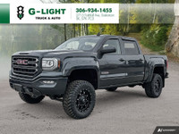  2017 GMC Sierra 1500 4WD Crew Cab 143.5" SLE 69,000KM LIFTED!!!