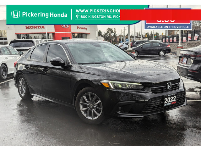 2022 Honda Civic EX EX|Sunroof|CarPlay|One Owner in Cars & Trucks in Oshawa / Durham Region