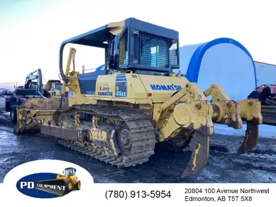 2015 Komatsu D85 Dozer Enclosed Cab, Air Conditioner, Hydrostatic Drive, 2013 US EPA Label, Positive...