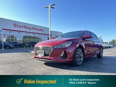 Experience the spirited performance of this 2018 Hyundai Elantra GT Sport Hatchback, boasting a fier...