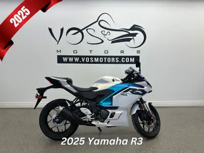-No Payments for 1 Year The 2025 Yamaha YZF-R3 is an entry level sport bike with a new generation R...