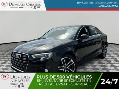 2020 Audi A3 S line Komfort AWD Toit ouvrant Cuir Camera recul