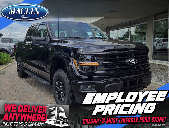 2025 Ford F-150 XLT | BLACK APP PKG | MOBILE OFF PKG | FX4 PKG in Cars & Trucks in Calgary
