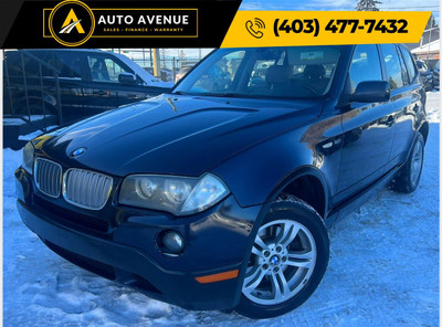 2007 BMW X3 3.0i ALL WHEEL DRIVE, LEATHER HEATED SEATS AND MUCH 