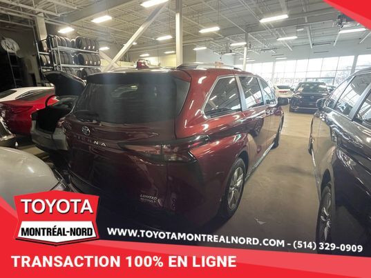 Toyota Sienna Limited Hybride TA 7 places 2021 à vendre in Cars & Trucks in City of Montréal - Image 4
