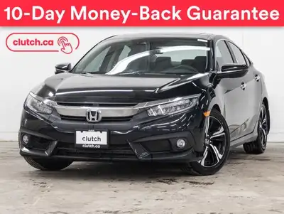 2016 Honda Civic Sedan Touring w/ Apple CarPlay & Android Auto, 