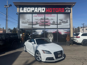 2012 Audi TT S-Line, Quattro, Convertible, Shifting Puddles, Pwr Seats, *Certified*