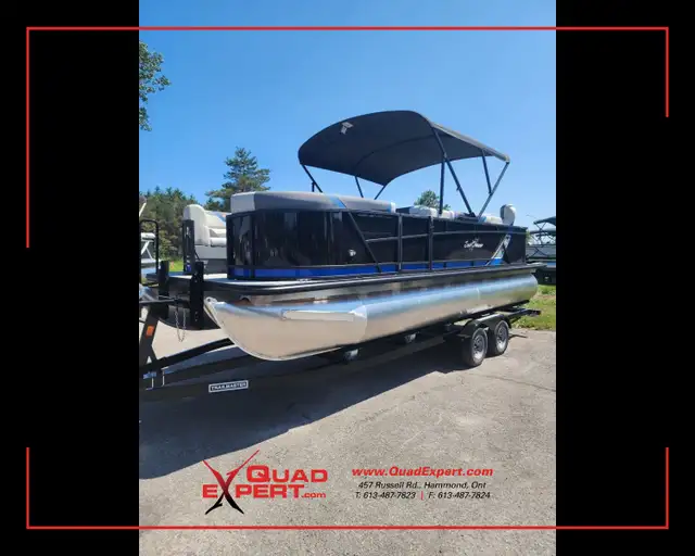 2023 Sunchaser Geneva Sport 23 Complete Fishing Pontoon Package in Powerboats & Motorboats in Ottawa - Image 2