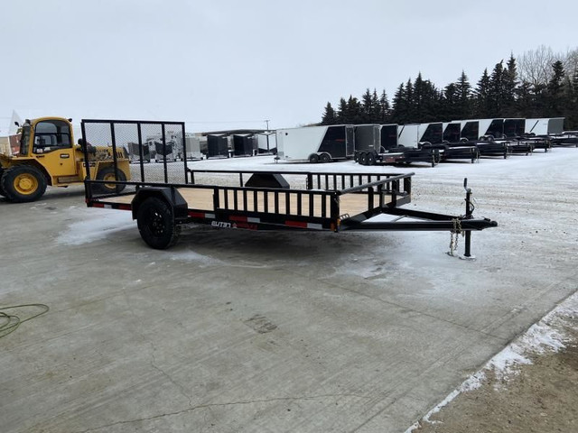 2024 Double A Trailers Utility Trailer 83in. x 14' (3500LB GVW) in Cargo & Utility Trailers in Strathcona County - Image 3