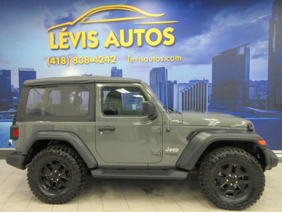 JEEP WRANGLER 2018 JL SPORT V-6 3.6 LITRES 4X4 BEAU LOOK 66400 K