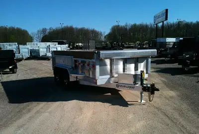 Nordtek Aluminum Tandem Axle Dump Trailer 10,000lb is $18,665.00 ! Ord: 250280 - Ser: 2NDDB1226TA000...