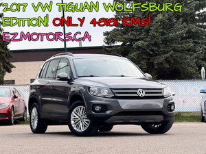 2017 Volkswagen Tiguan Wolfsburg Edition-ONE OWNER/48481 KMS! CERTIFIED