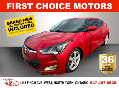 2017 HYUNDAI VELOSTER ~AUTOMATIC, FULLY CERTIFIED WITH WARRANTY!