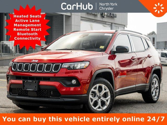 2025 Jeep Compass North 4x4 Heated Seats Active Lane Management in Cars & Trucks in City of Toronto