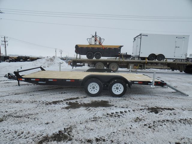 2024 Canada Trailers 7x18ft Flat Deck Trailer in Cargo & Utility Trailers in Kamloops - Image 4