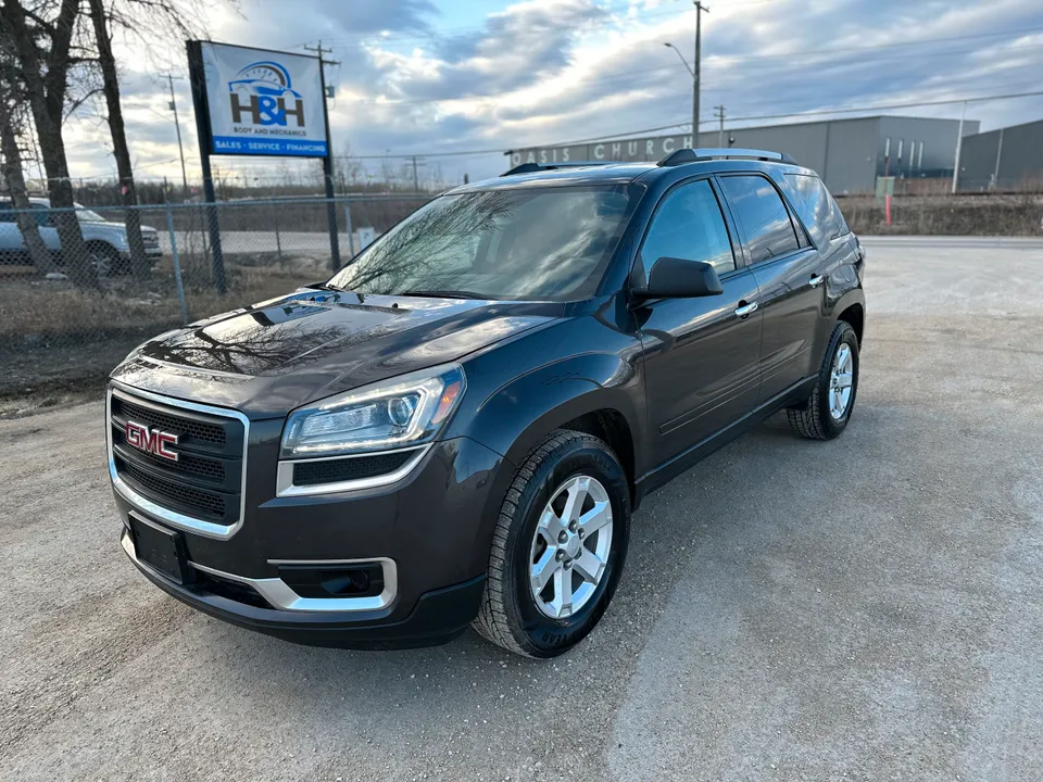 CLEAN TITLE, SAFETIED, 2016 GMC Acadia SLE