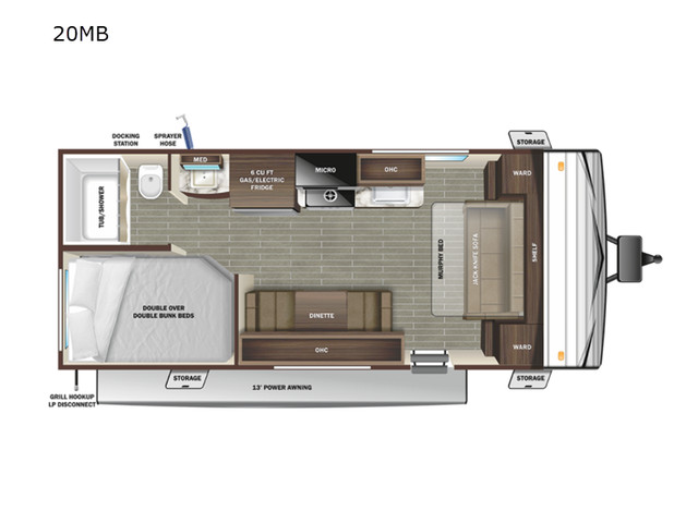 2023 Starcraft Autumn Ridge 20MB in Travel Trailers & Campers in Edmonton - Image 2