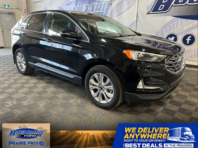 2023 Ford Edge TITANIUM AWD | HTD SEATS/STR WHEEL | REMOTE START in Cars & Trucks in Lloydminster