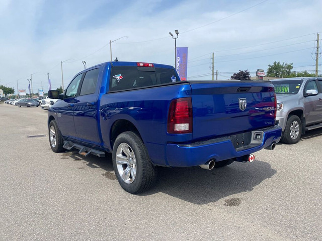 2018 Ram 1500 Sport Crew Cab 4x4 ~Heated Leather ~Cam ~Bluetooth in Cars & Trucks in Barrie - Image 2