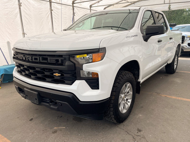2023 Chevrolet Silverado 1500 WT CREW 4X4 *GR REMORQ* CARPLAY RE in Cars & Trucks in Laurentides