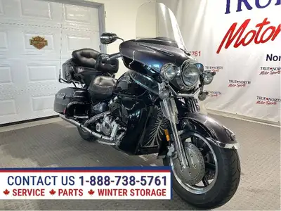 Fully dressed luxury touring Venture S at True North Motor Sports has just 89,225 km. A super smooth...