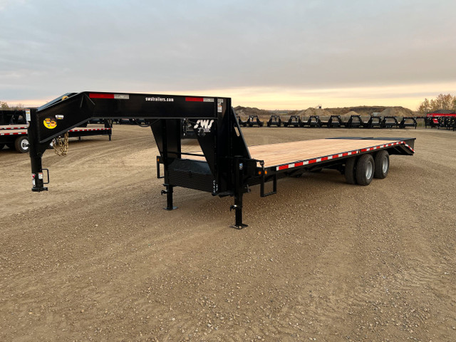 2025 SWS 30' Gooseneck Trailer (2) 10K Axles in Heavy Equipment in Edmonton