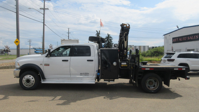2012 Dodge RAM 5500 SLT CREW CAB PICKER TRUCK WITH HIAB 077 BOOM in Cars & Trucks in Edmonton