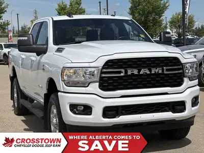 This Ram 3500 is equipped with: Premium Cloth Front Bucket Seats, Remote Start System, Front Heated...
