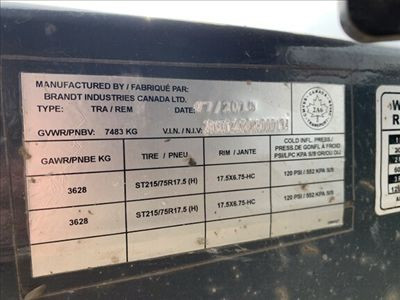 2019 Brandt UBT822 in Heavy Equipment in Mississauga / Peel Region - Image 4