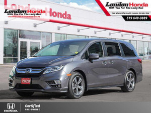 2020 Honda Odyssey EXL | Honda Certified | Leather | Moonroof | Power Doors |