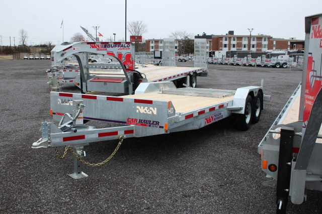 2024 N & N ICHHD20G14K 20' Flat Deck Trailer in Cargo & Utility Trailers in Trenton