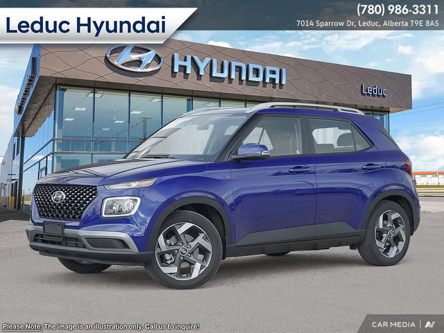 2025 Hyundai Venue Ultimate - Black interior $500 LOYALTY DISCOU in Cars & Trucks in Edmonton