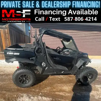 FINANCE ANYTHING IN CANADA PRIVATE SALE & DEALERSHIP FINANCING CALL / TEXT 587-806-4214 APPLY NOW @...