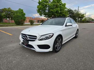 2015 MERCEDES BENZ C300 4MATIC AMG PKG |CERTIFIED|FULLY-LOADED|