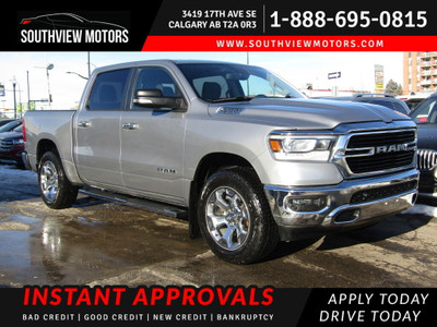  2019 Ram 1500 BIG HORN 4X4 CREW CAB 5.7 HEMI/CAR-PLAY/NEW TIRES