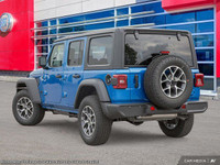 This Jeep Wrangler has a trusty Intercooled Turbo Premium Unleaded I-4 2.0 L/122 engine powering thi... (image 5)