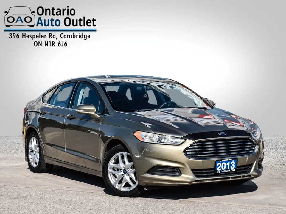 2013 Ford Fusion SE| NO ACCIDENTS | SUNROOF | PWR SEATS | BLUET