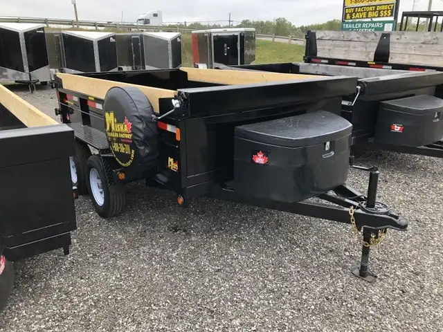 Miska Contractor Dump Trailer - Made in Canada in Cargo & Utility Trailers in Sudbury - Image 4
