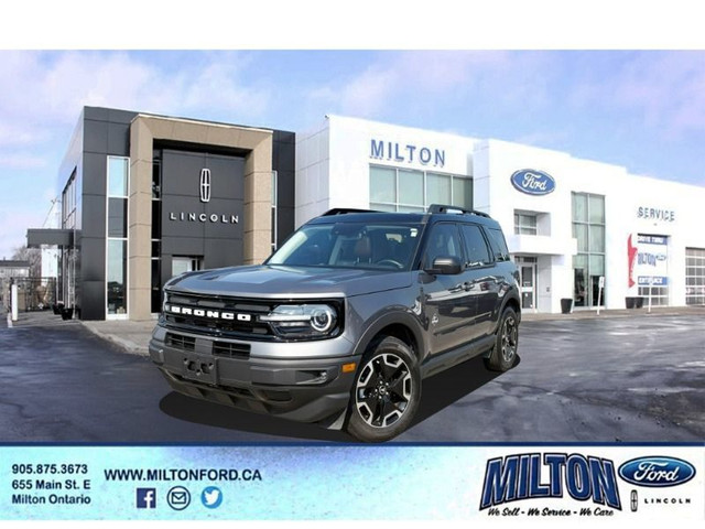 2023 Ford Bronco Sport Outer Banks NO ACCIDENTS/DAMAGE - ROOF RA in Cars & Trucks in Oakville / Halton Region