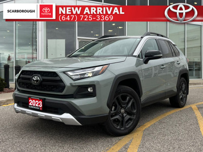  2023 Toyota RAV4 Trail AWD | Leather | Sunroof | Great Colour