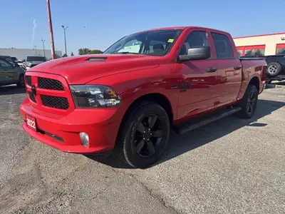 Clean Car Fax**Ram 1500**Express**Crew Cab**4x4**5.7L**V8**Hemi**Premium Cloth Buckets**Heated Seats...