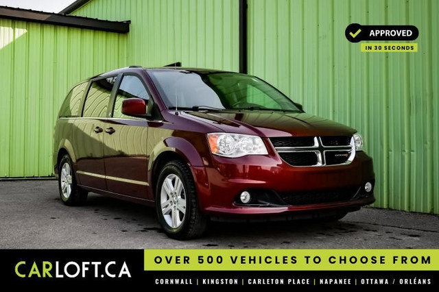 2018 Dodge Grand Caravan Crew Plus • HEATED LEATHER • POWER TAIL in Cars & Trucks in Ottawa