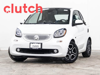 2017 Smart fortwo Prime w/ Bluetooth, A/C, Cruise Control