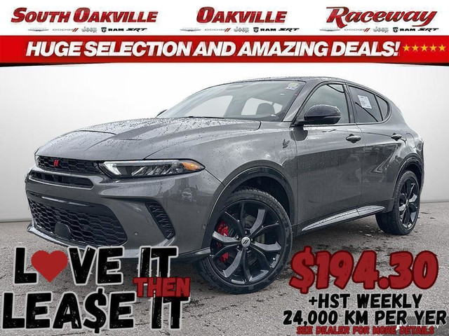 2024 Dodge Hornet RT PLUS | BLACKTOP & TRACK PACK | GPS NAVIGATI in Cars & Trucks in Oakville / Halton Region