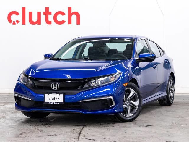 2020 Honda Civic LX w/Apple CarPlay & Android Auto, Heated Front in Cars & Trucks in Ottawa