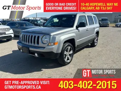 2016 Jeep Patriot HIGH ALTITUDE | LEATHER | SUNROOF | $0 DOWN