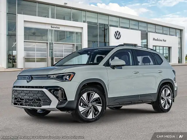2025 Volkswagen Taos Comfortline 4MOTION Turbo, Heated Seats, AW dans Autos et camions dans Medicine Hat - Image 2